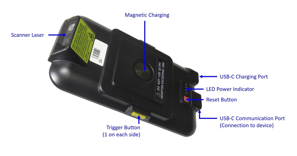 【現金特価】 Barcode SLED Handheld Scanner DuraSport Kyocera for bundle セキュリティ・セーフティ